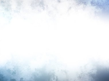 Beyaz kar ve kar taneleriyle mavi arkaplan