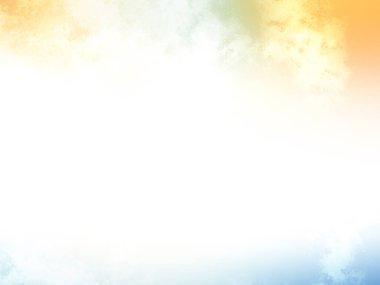 Beyaz arkaplanda soyut renkli suluboya. Dijital resim.