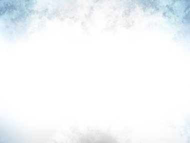 Mavi arkaplanda soyut beyaz bulutlar, vektör illüstrasyonu