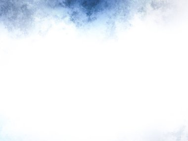 Suluboya boyalı mavi gökyüzü arkaplanı.