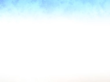 Beyaz arkaplanda soyut renkli suluboya. Dijital resim.