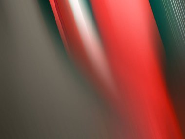 Yeşil Kırmızı Dinamik Arkaplan Vektör İllüstrasyon Tasarımı