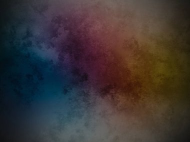 Taranmış Boyalı Soyut Arkaplan. Fırça darbesi ile boyanmış. Sanatsal canlılık ve renkli duvar kağıdı