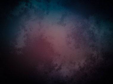 Siyah arkaplanda soyut renkli desen