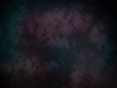 Galaksi ile koyu mor vektör arkaplanı.