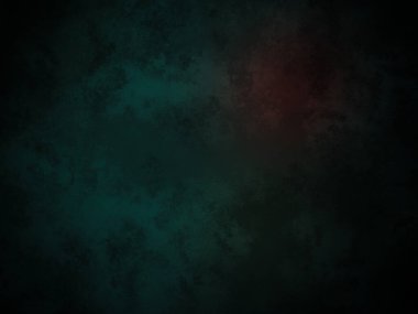 Soyut Koyu Yeşil Grunge Arkaplanı