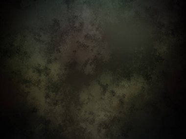 yeşil suluboya desenli koyu soyut arkaplan