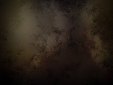 Kahverengi suluboya desenli koyu soyut arkaplan