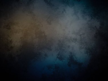 Koyu mavi grunge desenli soyut arkaplan