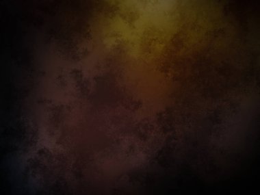 Kahverengi suluboya desenli soyut koyu arkaplan