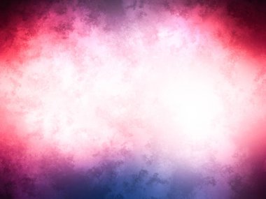 Pembe ve mavi soyut arkaplan dumanlı ve bulutların yıldızı