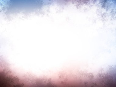 bulutlu ve yıldızlı soyut renkli arkaplan.