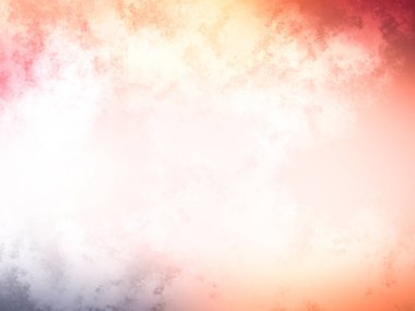 bulutlu suluboya arkaplan ve güneş