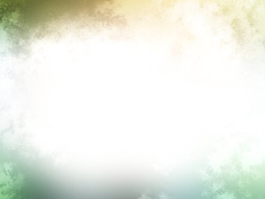 Yeşil suluboya resminin soyut arkaplanı