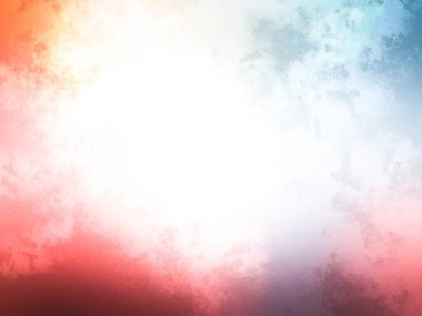 Taranmış Boyalı Soyut Arkaplan. Fırça darbesi ile boyanmış. Sanatsal canlılık ve renkli duvar kağıdı.