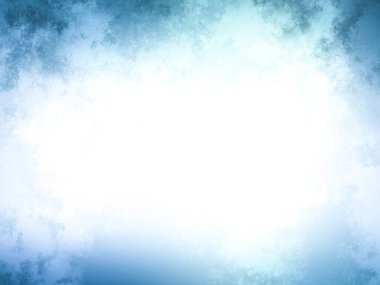 Yumuşak bulutlu mavi gökyüzü arkaplanı, vektör çizimi