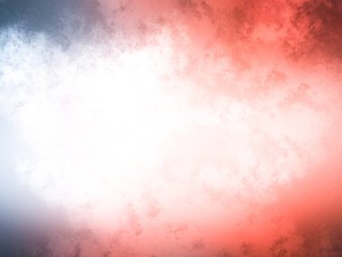 Kırmızı arkaplanda soyut renkli bulutlar