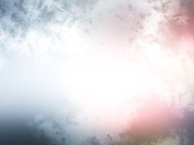 Soyut fırça darbelerinin renkli arkaplanı