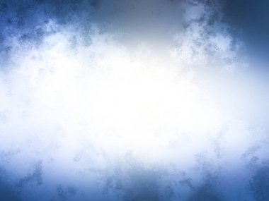 Pofuduk bulutlu mavi gökyüzü