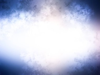 Beyaz bir bulutun mavi arkaplanlı arkaplan resmi. Gökyüzü düşüyor..