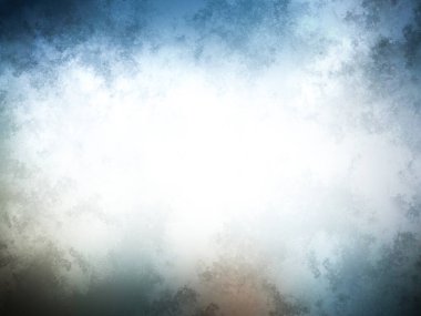 Arka planda bulutlar olan mavi gökyüzü