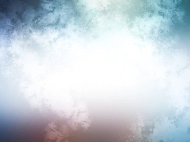 Arka planda bulutlar olan mavi gökyüzü