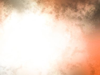 Beyaz arkaplanda soyut renkli suluboya. Dijital resim.