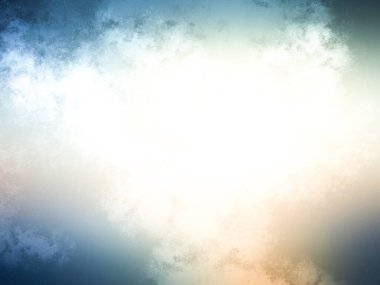 Bulutlu soyut gökyüzü arkaplanı. Vektör çizimi. 10 saniye.