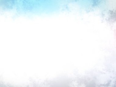 Beyaz ve mavi suluboyanın soyut arkaplanı
