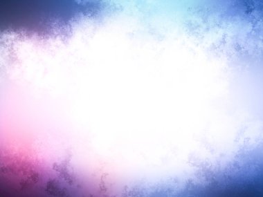 Beyaz bulutlu mavi gökyüzü, vektör