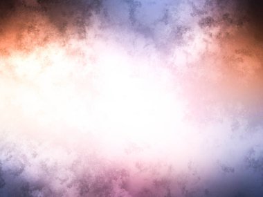 koyu pembe, mavi ve beyaz bulutlar arka plan.