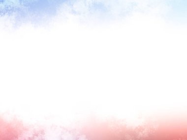 Beyaz arkaplanda soyut renkli suluboya. Dijital resim.