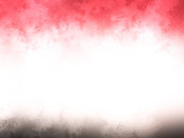 Beyaz arkaplanda soyut renkli suluboya. Dijital resim.