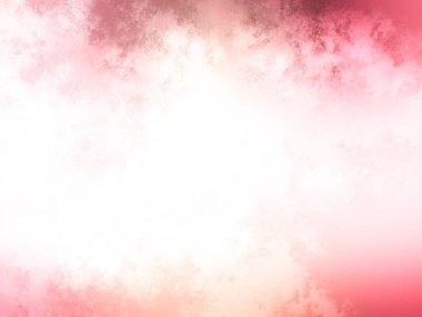 Kırmızı ve beyaz bulutlar