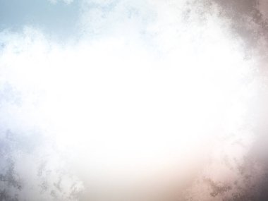 Yumuşak ışıkta beyaz bulutlu soyut arkaplan