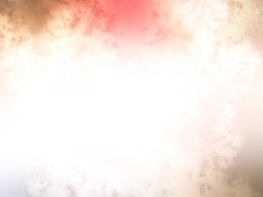 Beyaz arkaplanda soyut renkli suluboya. Dijital resim.