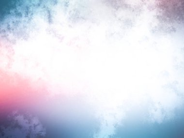 Beyaz ve kırmızı bulutlu mavi arkaplan