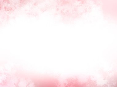 Beyaz bulutlu pembe soyut arkaplan