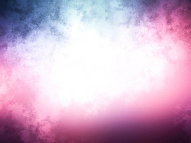 Beyaz arka planda pembe ve mor dumanlı soyut arkaplan
