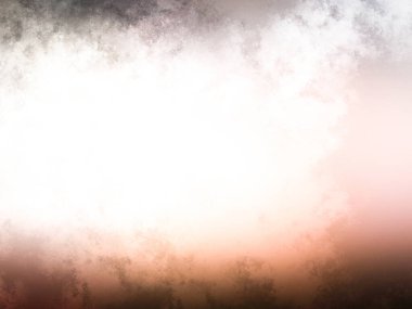 Beyaz arkaplanda soyut renkli suluboya. Dijital resim.