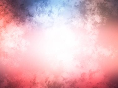 Kırmızı ve beyaz bulutlu soyut arkaplan