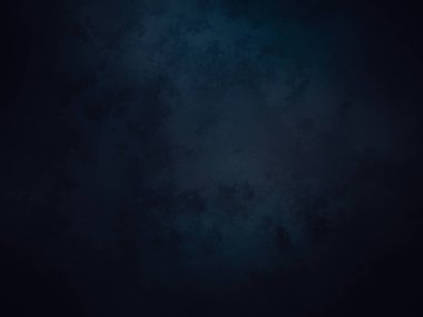 Galaksi gökyüzü ile koyu mavi vektör arkaplanı.