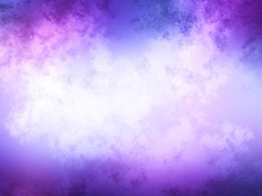 Beyaz bulutların arka plan ile mor gökyüzü