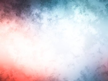 Taranmış Boyalı Soyut Arkaplan. Fırça darbesi ile boyanmış. Sanatsal canlılık ve renkli duvar kağıdı