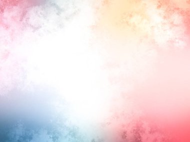 Kırmızı, mavi, kırmızı ve beyaz renkli soyut suluboya arkaplan