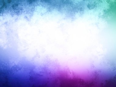 Renkli boya darbeleriyle soyut bir arka plan. fırçaladım ve boyadım