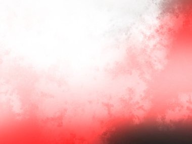 Beyaz arkaplanda soyut renkli suluboya. Dijital resim.