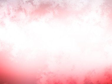 Gökyüzünde bulutlu, sisli ve güneşli kırmızı arkaplan