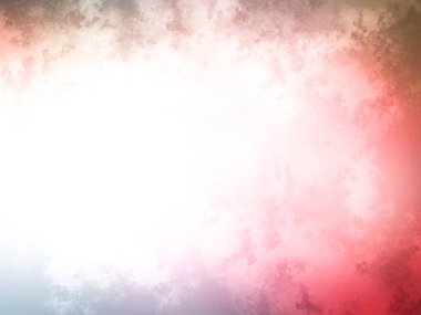 Beyaz arkaplanda soyut kırmızı suluboya, doku ve renk sıçrama arkaplanı. el çizimi suluboya arkaplan.