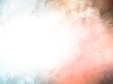 Renkli boya lekeli soyut suluboya arkaplan.